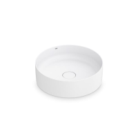 CUBA LOUÇA APOIO REDONDA 39CM SEM MESA 390 SLIM BRANCO DE R$ 699,99 POR