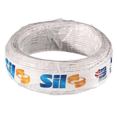 CABO FLEXÍVEL  4,0MM C/ 100 METROS BRANCO