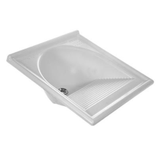 LAVANDERIA 1 CUBA 55X55CM THERMO FIBRA BRANCA DE R$ 121,99 POR