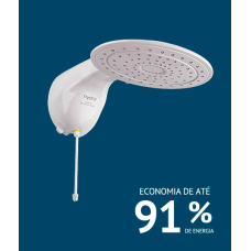 CHUVEIRO ELÉTRICO DUCHA ELETRÔNICA OPTIMA TURBO 5500W 127V DE R$ 324,99 POR