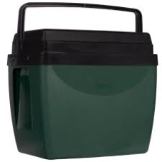 CAIXA TÉRMICA 26L VERDE C/ PRETO