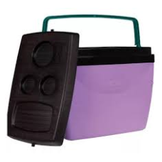 CAIXA TÉRMICA 26L LILÁS C/ VERDE
