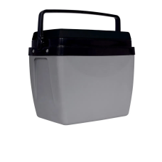 CAIXA TÉRMICA 34L CINZA C/ PRETO