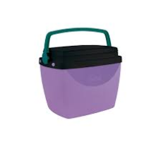 CAIXA TÉRMICA  6,0L LILÁS C/ VERDE