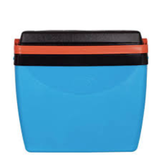 CAIXA TÉRMICA 34L AZUL C/ LARANJA