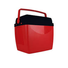 CAIXA TÉRMICA 26L VERMELHA C/ PRETA