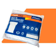 SACO DE RÁFIA MULTI-USO TRANÇADO 30KG - 45X70CM C/ 10 UNIDADES