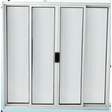 JANELA ALUMÍNIO 4FSB 100 X 120CM BRANCA VIDRO LISO