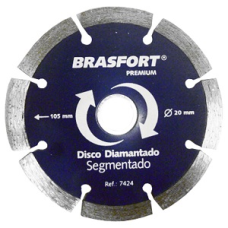DISCO DIAMANTADO 105X20MM SEGMENTADO PREMIUM