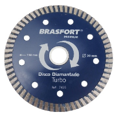DISCO DIAMANTADO 110X20MM TURBO PREMIUM