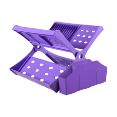 ESCORREDOR P/ LOUÇA PVC C/ PORTA TALHERES UVA