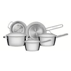 PANELAS AÇO INOX CONJUNTO 05 PEÇAS ALLEGRA