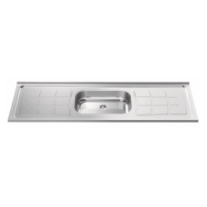 PIA INOX AÇO 430  1,8M X 56CM X 110MM PIA PLUS 30 ESCORREDOR