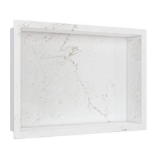 NICHO BANHEIRO 40X30CM PORCELANATO BRANCO POLIDO T.L. DE R$ 449,99 POR