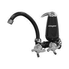 FILTRO ACQUA E05 BICA MÓVEL PRETA QUADRISETA