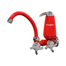 FILTRO ACQUA E05 BICA MÓVEL VERMELHA QUADRISETA