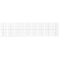 LISTELO RETANGULAR 8,5X35CM GLR1093 BRANCO