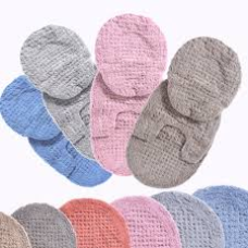 JOGO DE BANHEIRO 3 PEÇAS COTONE OVAL SORTIDO