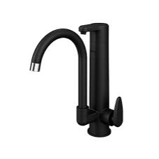 TORNEIRA BICA MÓVEL FILTRO MESA PVC C/ PURIFICADOR LAGUNE VITALE PRETO FOSCO