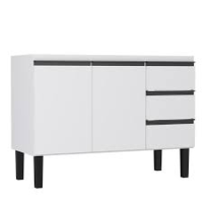 BALCÃO 1171MM AÇO P/ PIA 1,20M NETUNO BRANCO