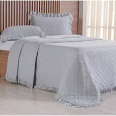 KIT COLCHA FRUFRU KING 2,50M X 2,70M SORTIDO KIT COLCHA FRUFRU KING 2,50M X 2,70M SORTIDO