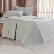 KIT COLCHA MIRAGGIO QUEEN 2,40M X 2,60M CAHSMERE