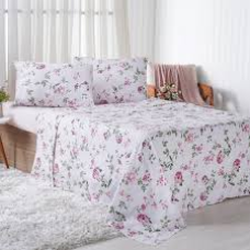 JOGO DE CAMA DUPLO 150 FIOS SOLTEIRO 3 PEÇAS BLOSSOM JOGO DE CAMA DUPLO 150 FIOS SOLTEIRO 3 PEÇAS BLOSSOM