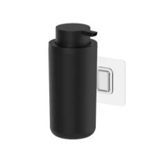 DISPENSER DE PAREDE  ELEVE 500ML PRETO FECHADO