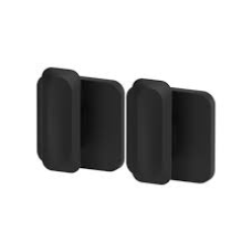CONJUNTO GANCHOS DE PAREDE ELEVE PRETO FECHADO