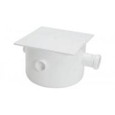 CAIXA PVC ESGOTO Nº73 250X230X75MM QUADRADA
