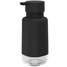 DISPENSER DETERGENTE PREMIUM TRIUM 500ML PRETO FECHADO