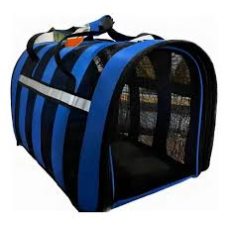 BOLSA TRANSPORTE PET TRANSPARENTE TAMANHO M SORTIDO