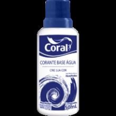 CORANTE BASE ÁGUA AMARELO 50ML