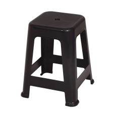 BANQUETA PLÁSTICA PRETA