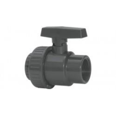 REGISTRO ESFERA PVC ROSCÁVEL 1 C/ UNIÃO