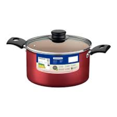 CALDEIRÃO ALUMÍNIO 24CM TURIM VERMELHO