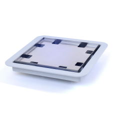 RALO LINEAR SQUARE TAMPA OCULTA 15X15CM - ELLEVE