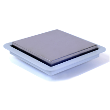 RALO LINEAR SQUARE TAMPA INOX 15X15CM - ELLEVE