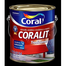 ESMALTE SINTÉTICO ALUMÍNIO 3600ML CORALIT ULTRA RESISTÊNCIA