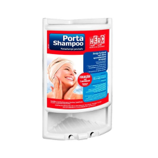 PORTA SHAMPOO CANTO PVC BRANCA