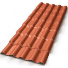 TELHA PRECONVC COLONIAL COR CERÂMICA 2,30M X 0,86M X 1,7MM