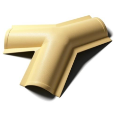 CUMEEIRA PRECONVC COLONIAL TRIANGULAR COR MARFIM