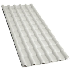 TELHA PRECONVC PLANA COR CONCRETO 2,42M X 0,88M