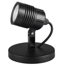 SPOT LED EXT SELO 1 PRETO 6W 3000K