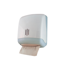 DISPENSADOR DE PAPEL TOALHA BRANCO/AZUL