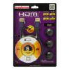 CABO HDMI 2.0 4K 3D 1080P 19+1 PINOS - 05 METROS F.L. DE R$ 19,99 POR