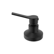 ACABAMENTO DE REGISTRO 32 1/2, 3/4 E 1 PRETO MATTE