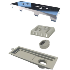 RALO LINEAR PVC 25CM ACABAMENTO POLIDO - NOVII