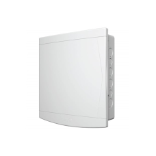 QUADRO DISTRIBUIÇÃO EMBUTIR 18/24 DISJUNTORES PORTA BRANCA C/BARRAMENTO