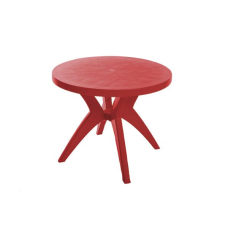 MESA DELUXE PÉ X VERMELHA